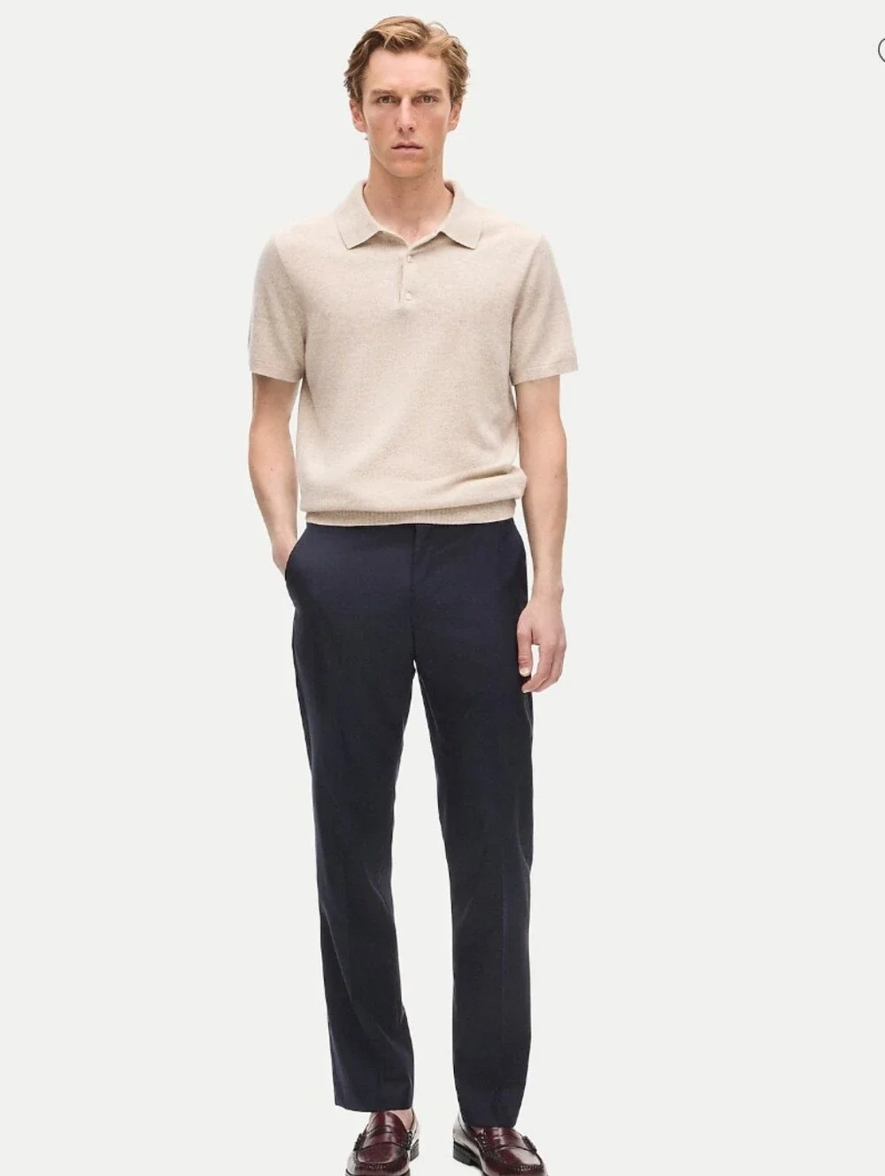 J Crew Crosby Classic-fit suit pant in Italian wool BT800 Sz 36x34 Black